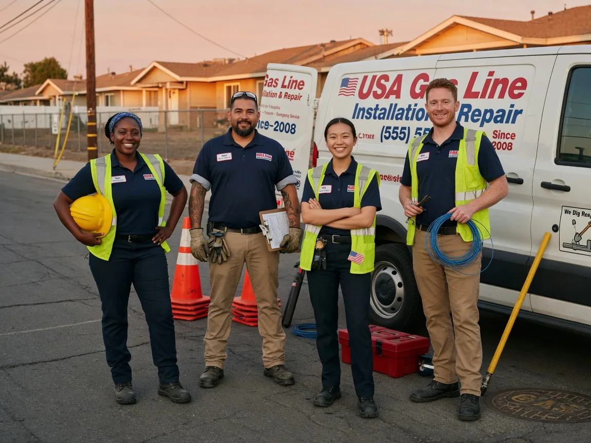 Gas Line Installation company in Ogilvie, MN